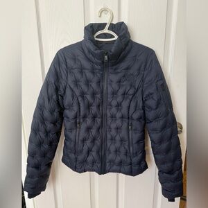 The North Face Women's Holladown Crop Jacket size S navy blue